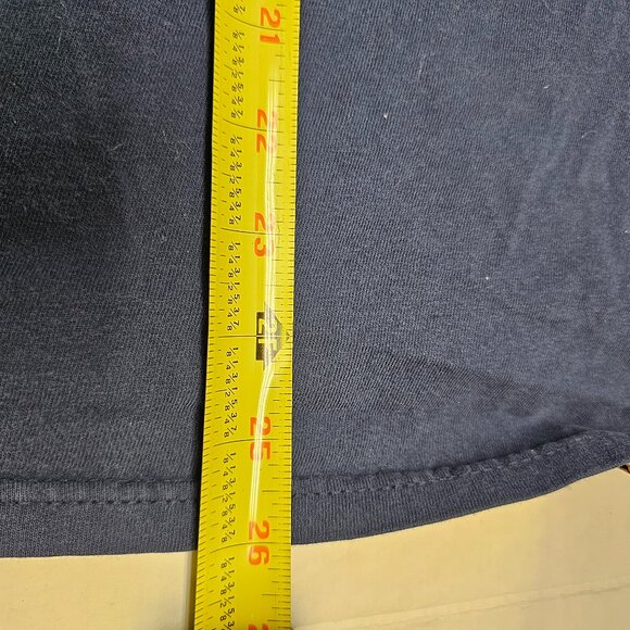 Vintage 1995 90s Grunge Experience T Tee Shirt Long Sleeve Made in USA Blue COOL - Picture 15 of 15